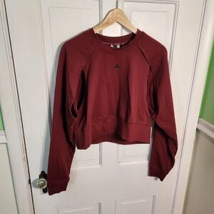 Adidas Training Cropped Shirt Size XS